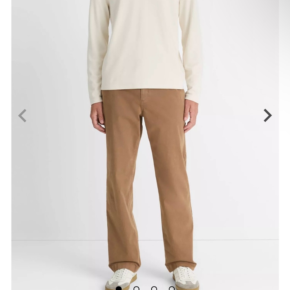 Men's Vince Milano Pima Cotton-Blend Johnny-Collar Shirt